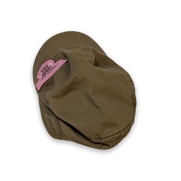 Coyote Ugly Cadet Hat Bar Dance Ugly Wear Military Style Cap Olive Green Pink - Picture 3 of 5